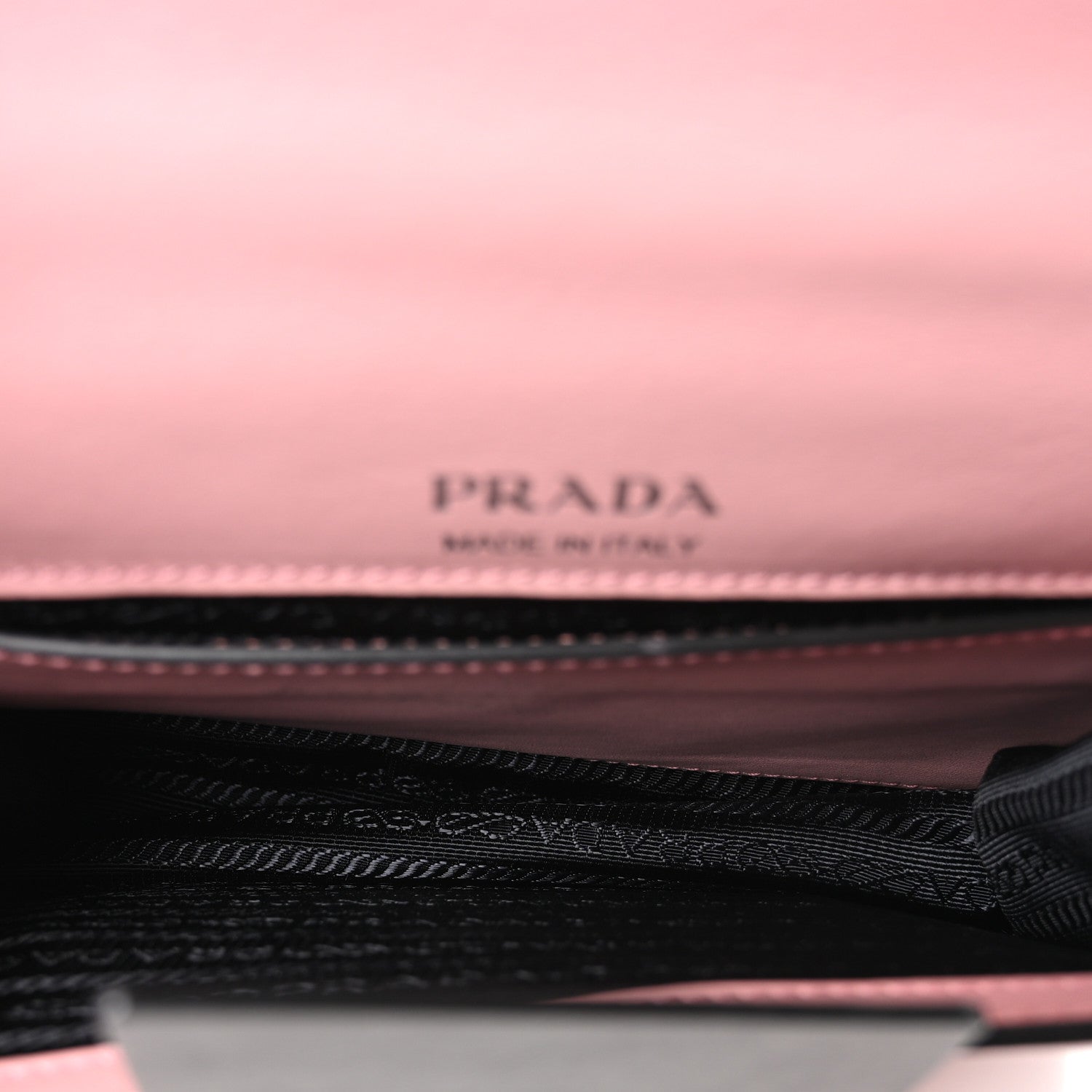 Prada City Calf Plex Ribbon Bag Pesco Giallo