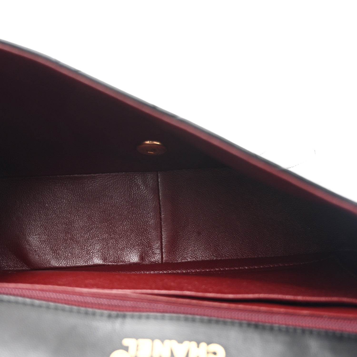 Chanel Lambskin Quilted Medium Single Flap Black