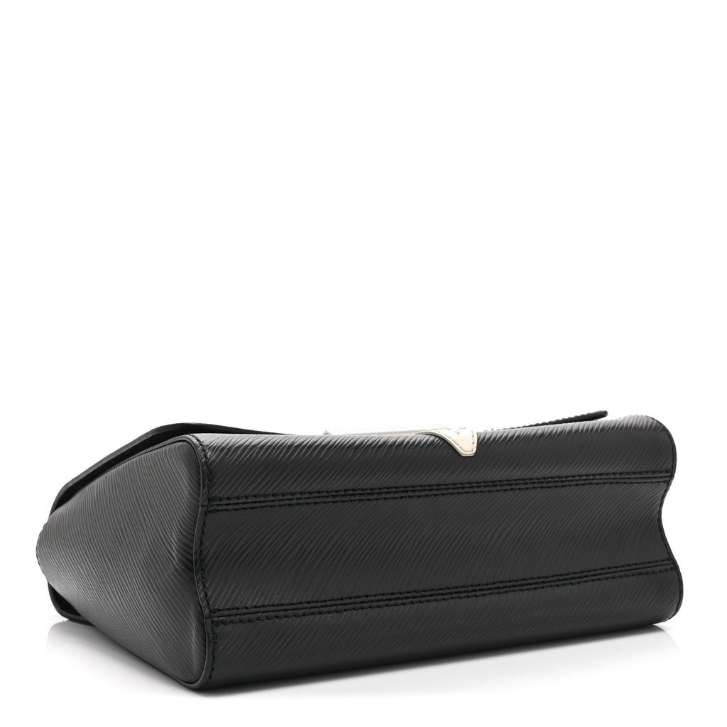 Louis Vuitton Epi Monogram Twist Shoulder Bag MM Black