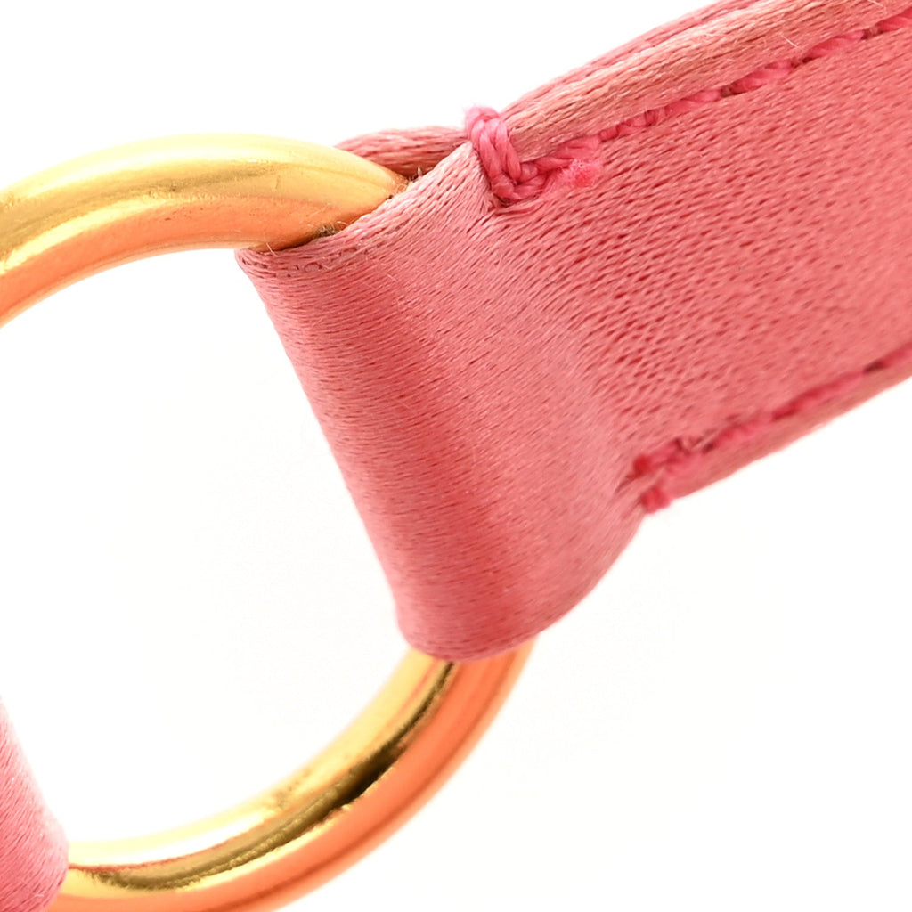 Prada Satin Raso Bucket Bag Pink