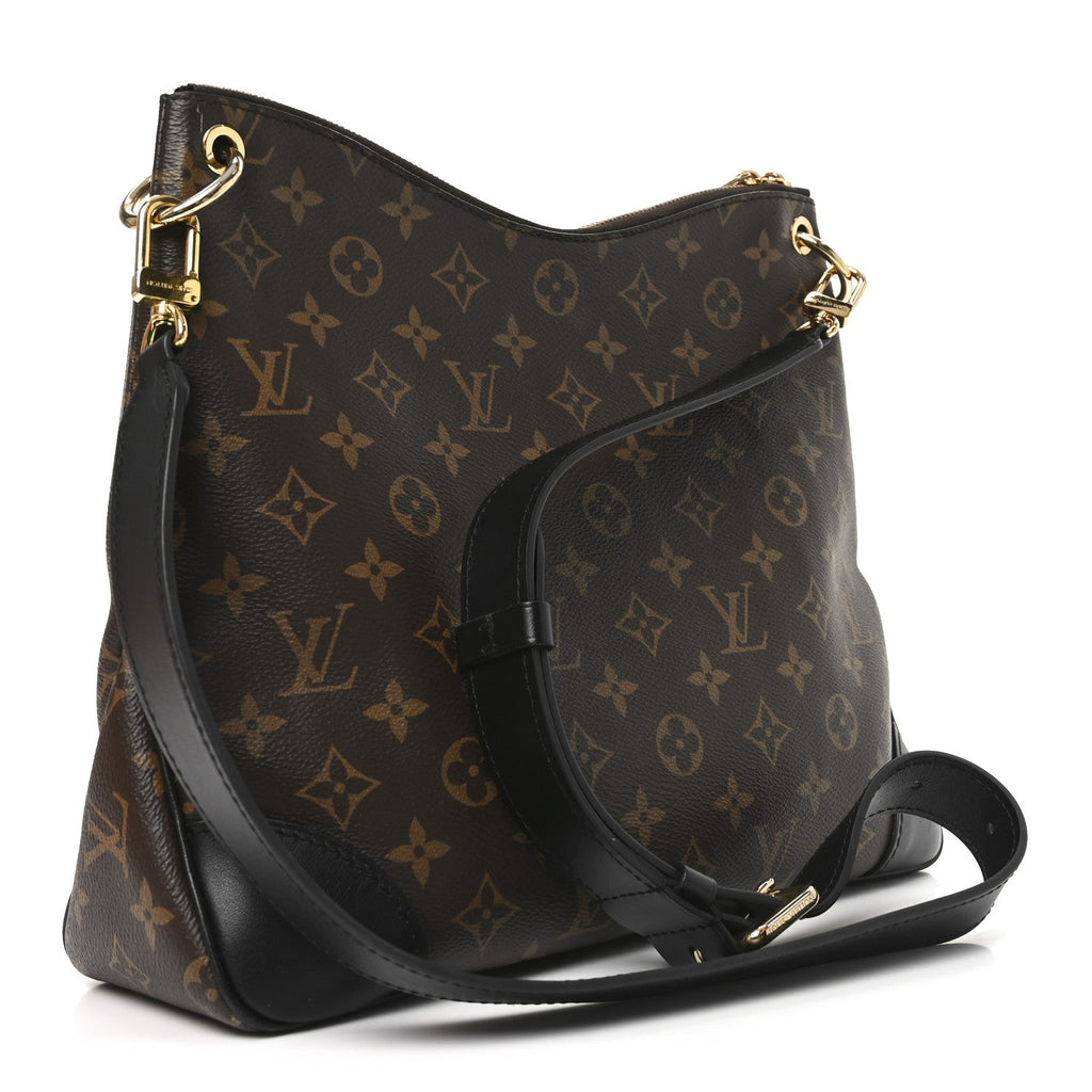 Louis Vuitton Monogram Odeon MM Black