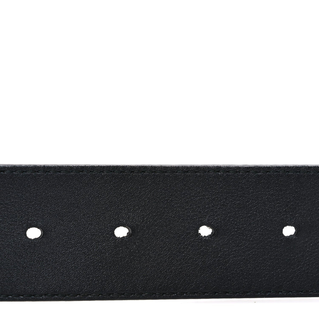 Gucci Calfskin Double G 40mm Belt 80 32 Black