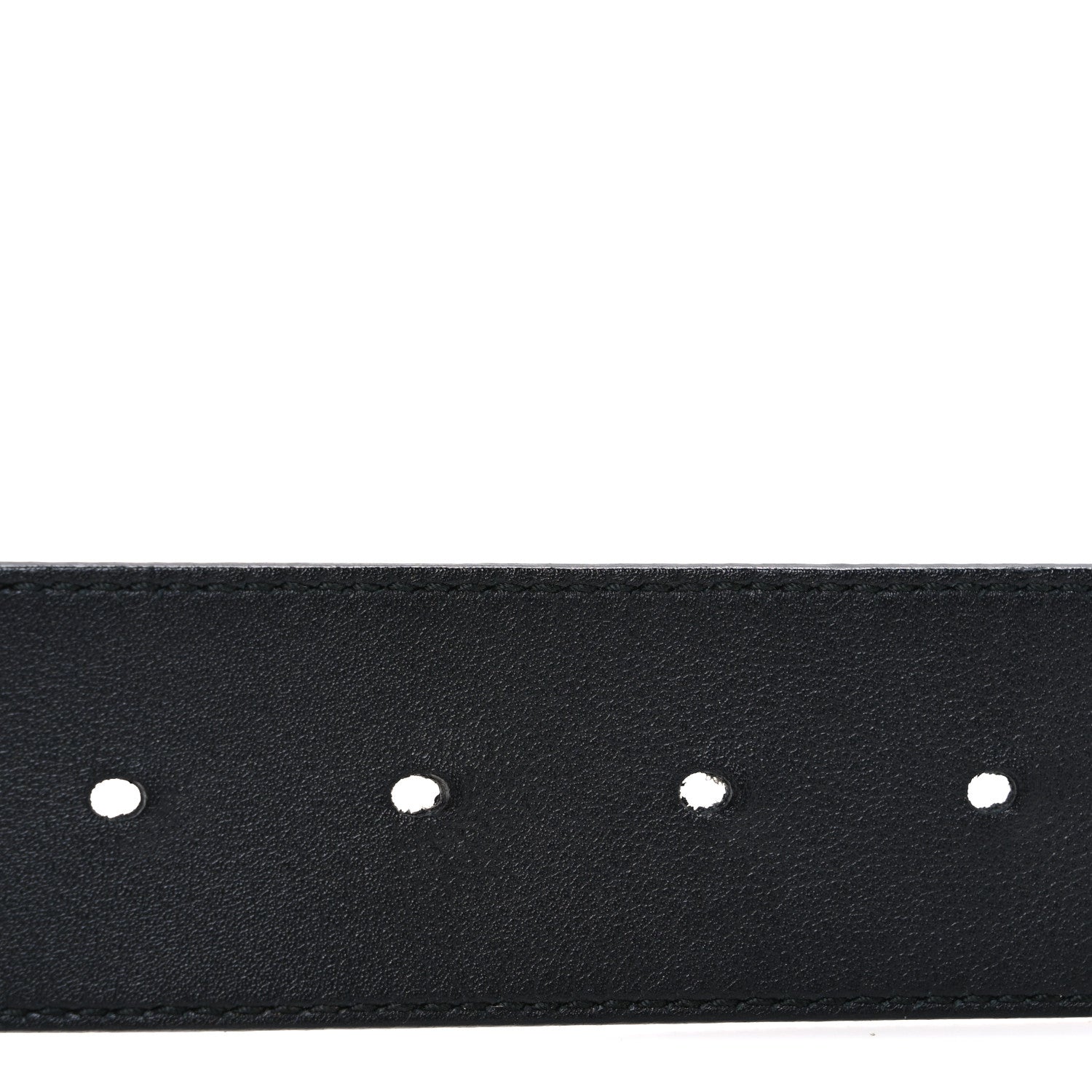 Gucci Calfskin Double G 40mm Belt 80 32 Black