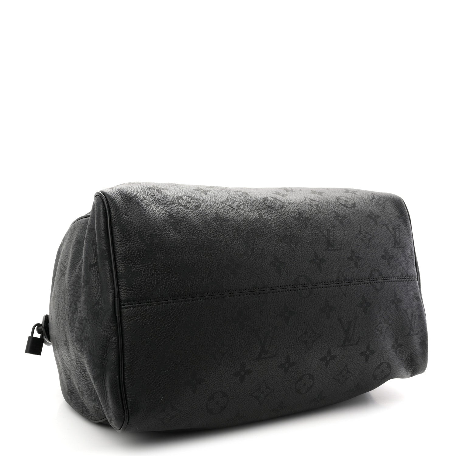 Louis Vuitton Calfskin Monogram Speedy P9 Bandouliere 40 Ultra Black