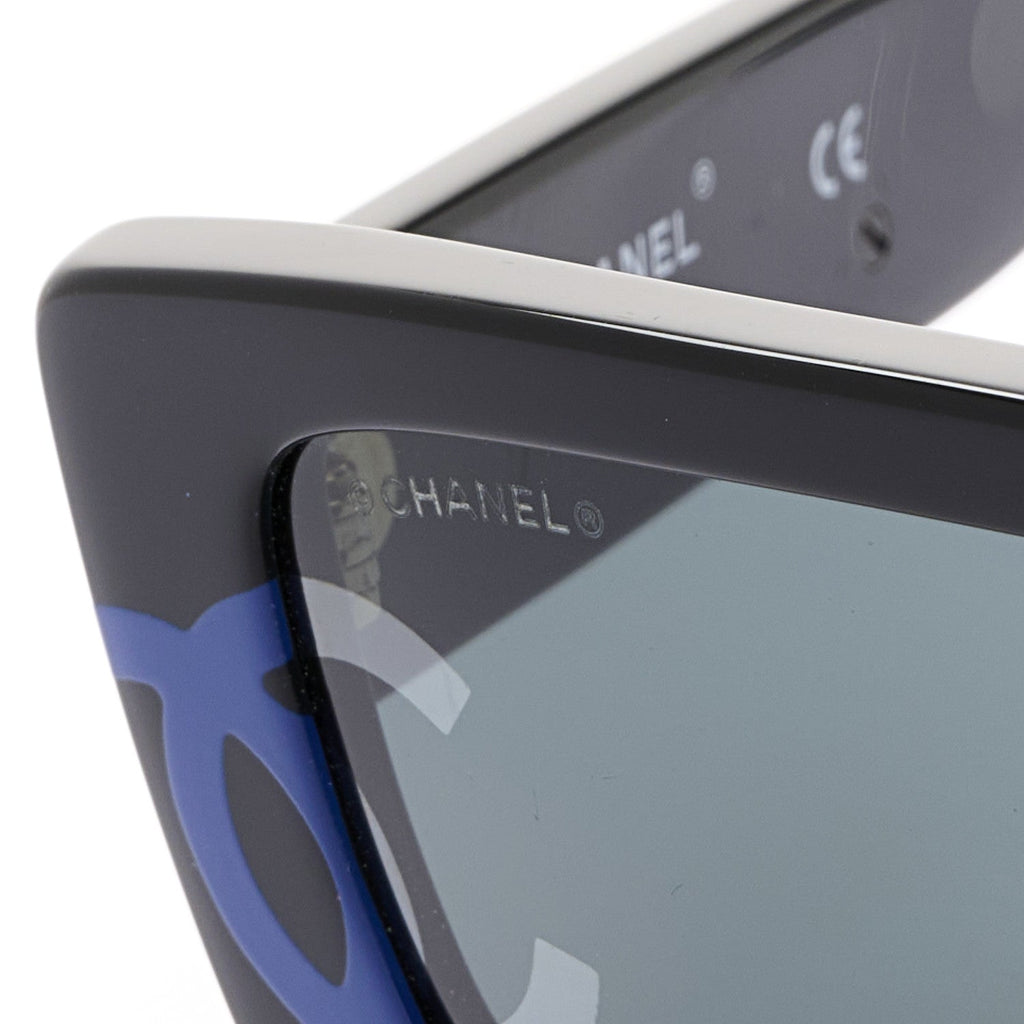 Acetate CC Sunglasses 71473A Black