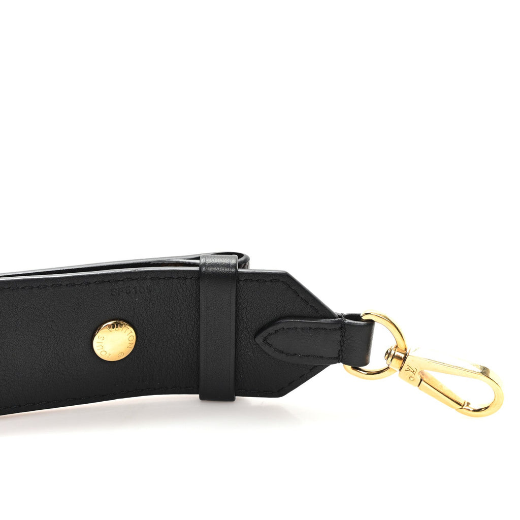 Louis Vuitton Monogram Adjustable Bandouliere Shoulder Strap Black