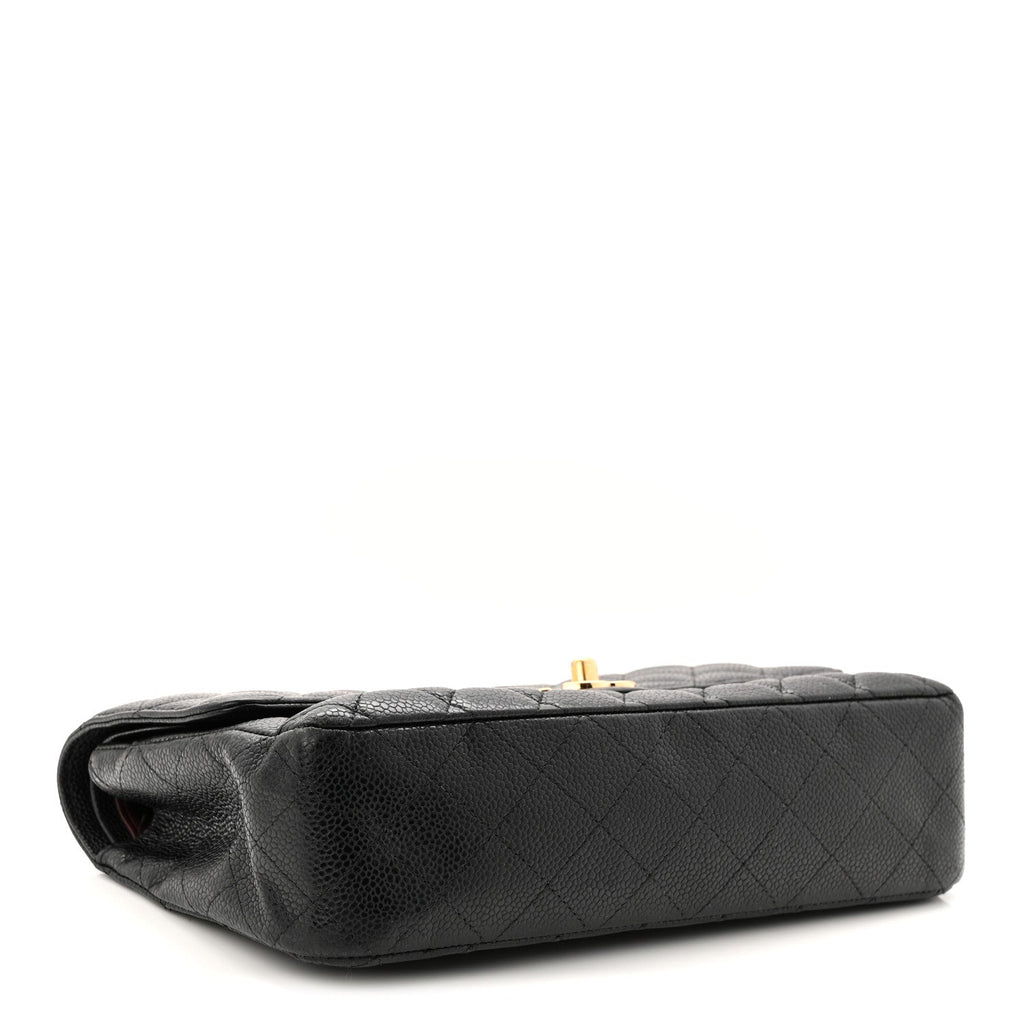 Chanel Caviar Quilted Medium Double Flap Black