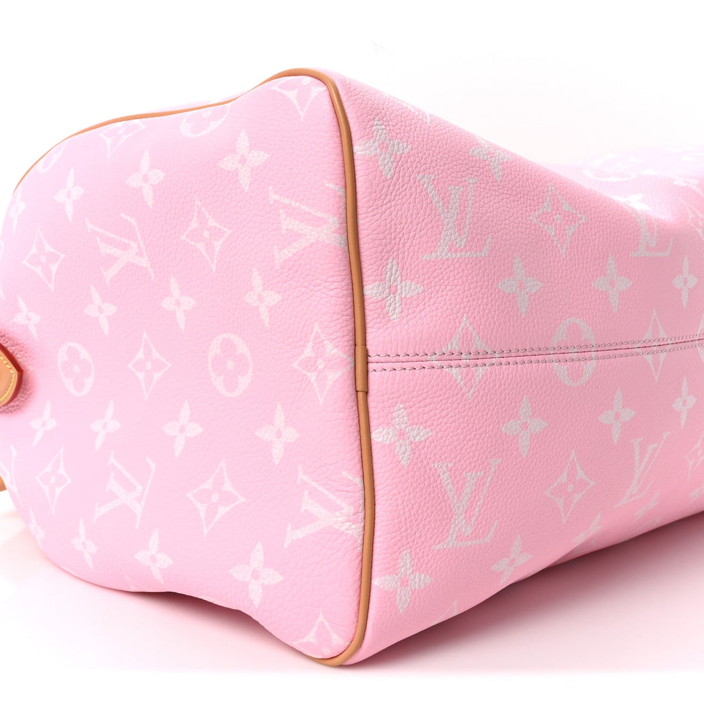 Louis Vuitton Calfskin Monogram Speedy P9 Bandouliere 40 Candy