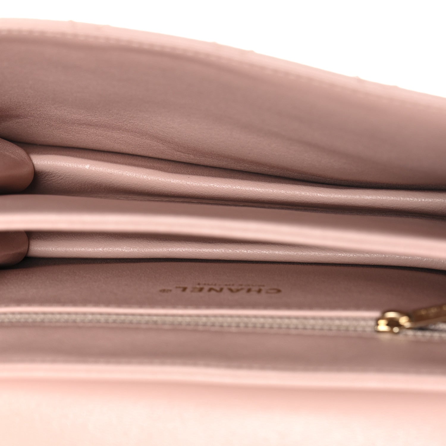 Chanel Sheepskin Quilted Beauty Lock Flap Pink
