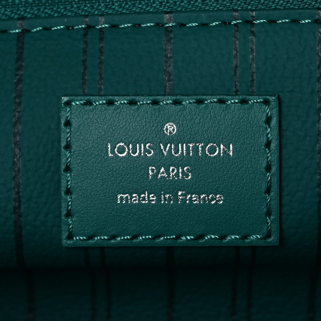 Louis Vuitton Monogram Dopp Kit Toilet Pouch Green