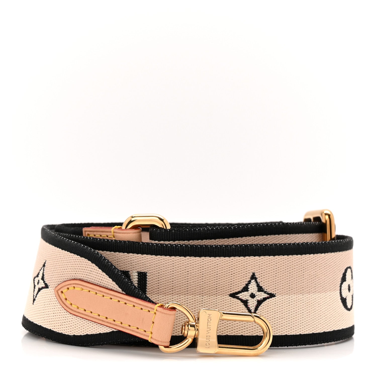 Louis Vuitton Jacquard Speedy Bandouliere 20 Shoulder Strap Black
