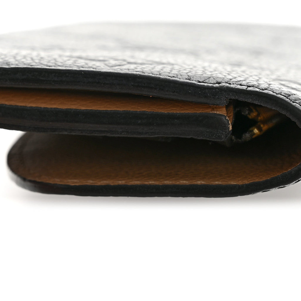 Louis Vuitton Empreinte Emilie Wallet Black Dune