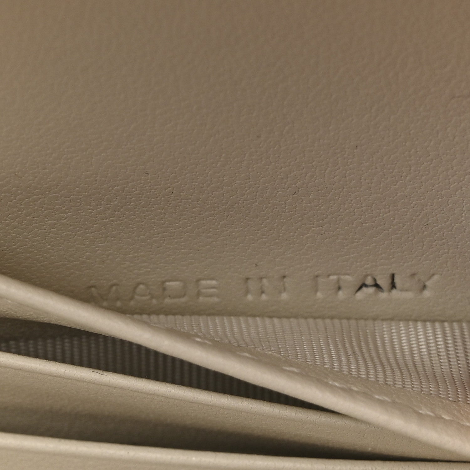 Christian Dior Calfskin Macrocannage Caro Box Bag Latte