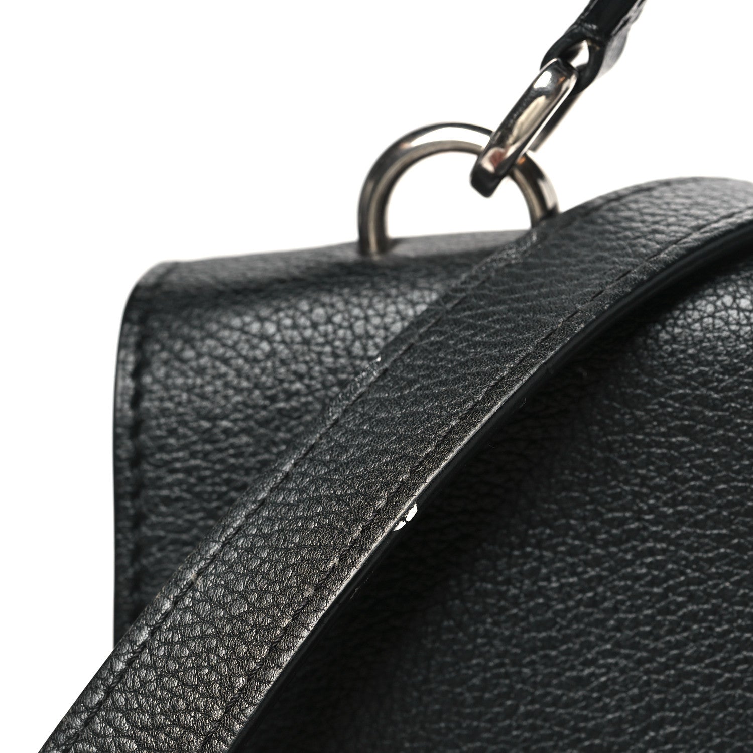 Louis Vuitton Soft Calfskin My Lockme Top Handle Vanille Black