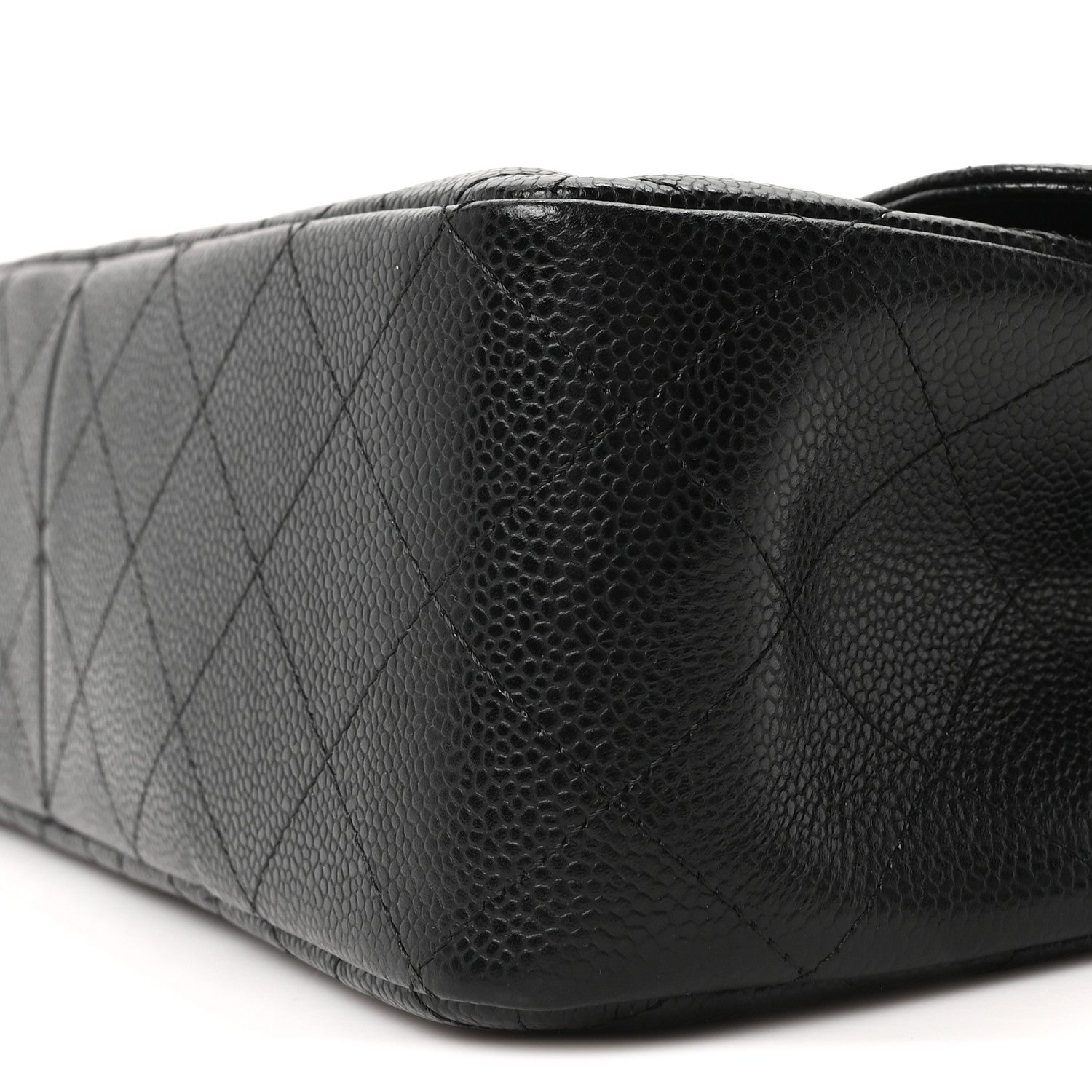 Chanel Caviar Quilted Jumbo Double Flap Black