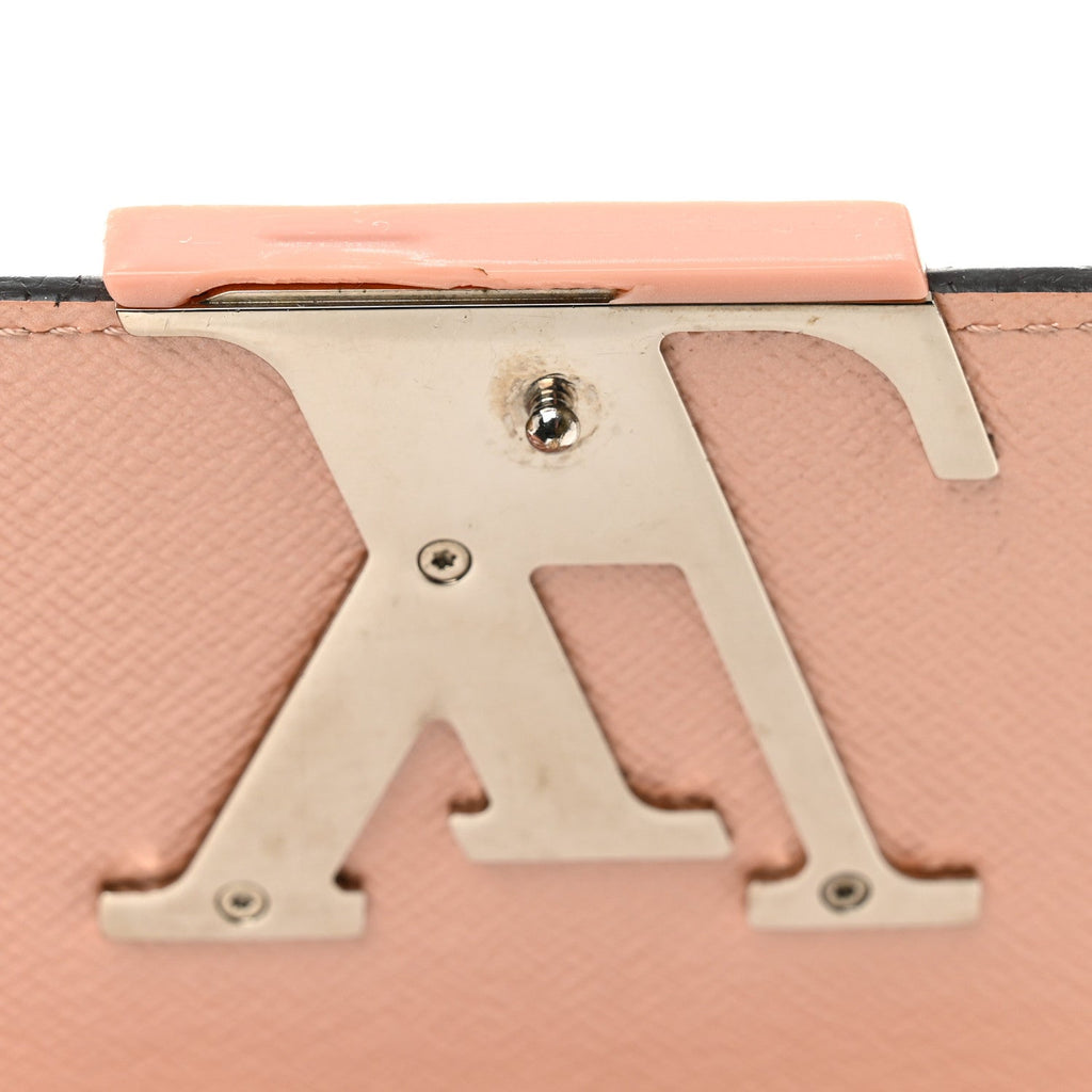Louis Vuitton Epi Louise Wallet Rose Nacre