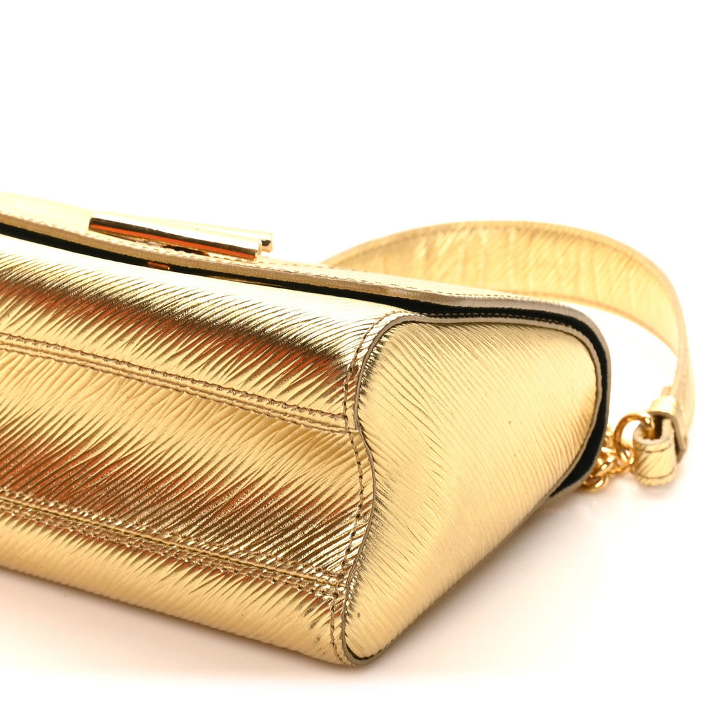Louis Vuitton Epi Twist Shoulder Bag PM Gold