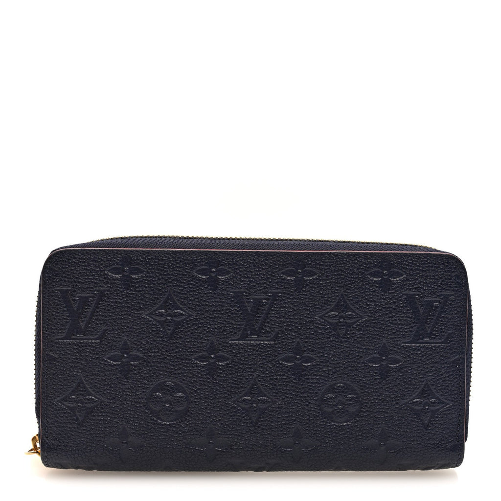 Louis Vuitton Empreinte Zippy Wallet Marine Rouge