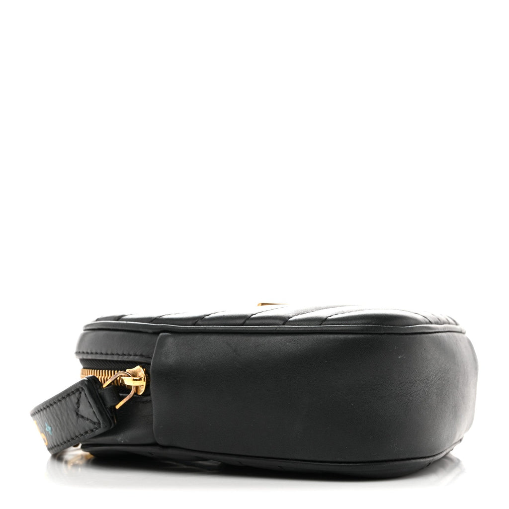 Louis Vuitton Calfskin New Wave Heart Bag Black