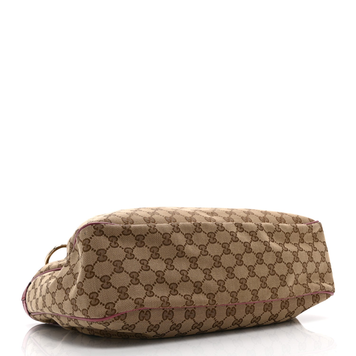 Gucci Monogram Medium Sukey Top Handle Tote Peonia Flower