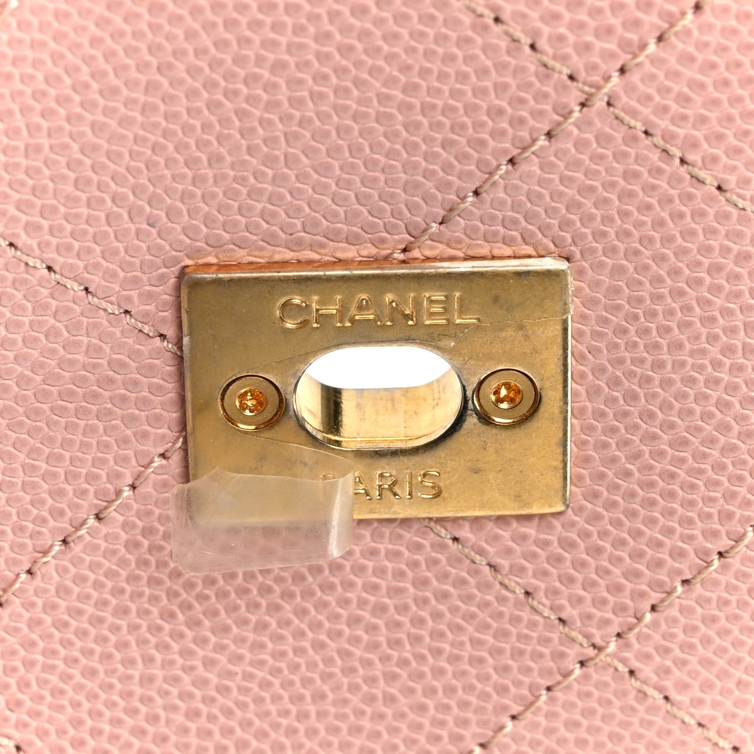 Chanel Lambskin Caviar Lovely Chains Flap Shoulder Bag Pink