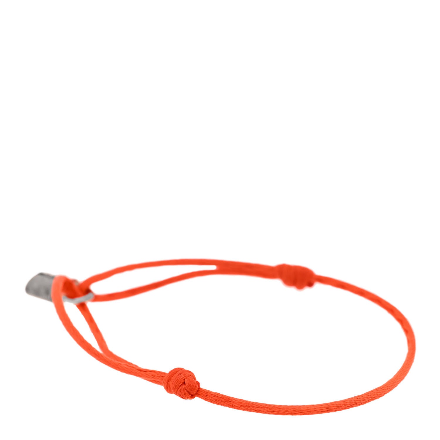Louis Vuitton X UNICEF Sterling Silver Lockit Bracelet Orange