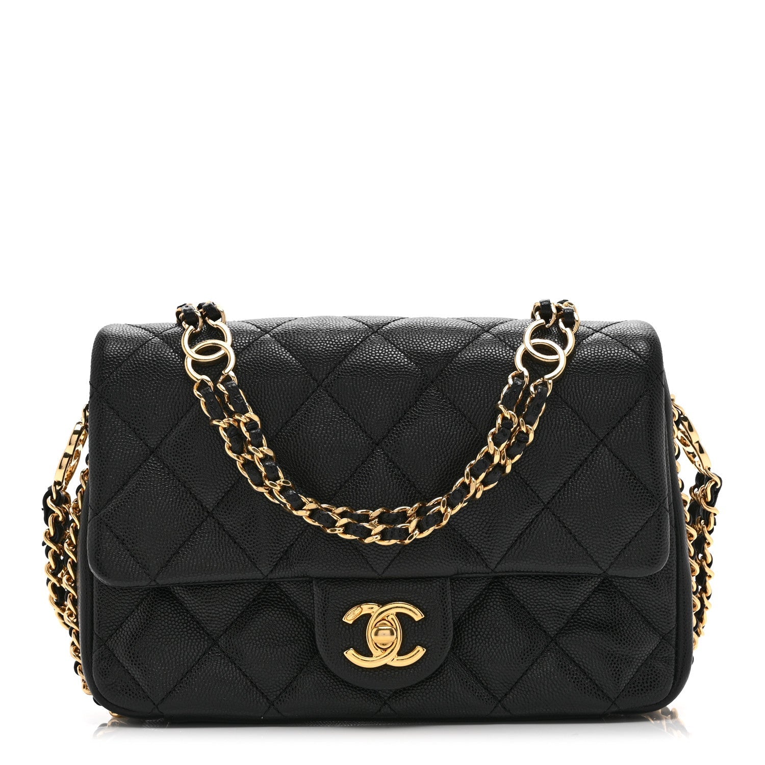 Chanel Caviar Quilted Mini CC You Flap Black