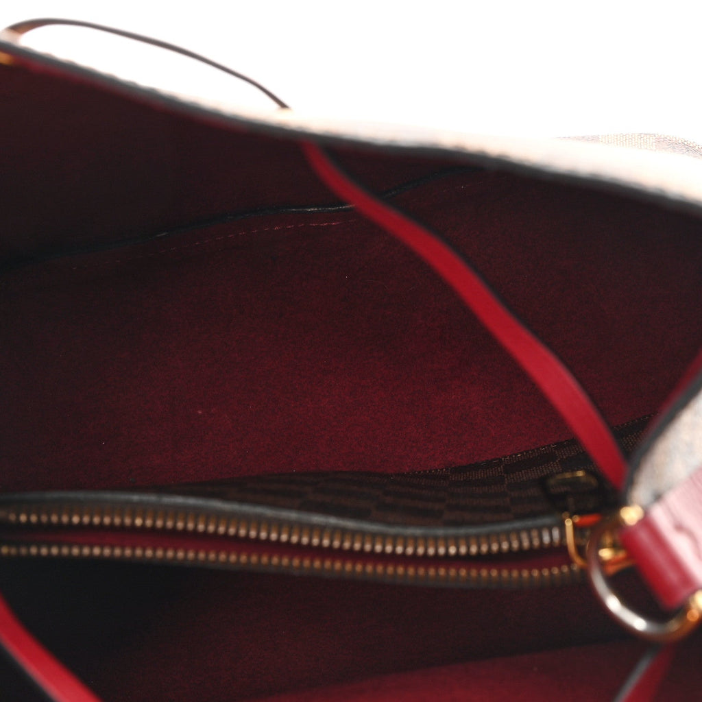 Louis Vuitton Damier Ebene Neonoe MM Cherry Berry
