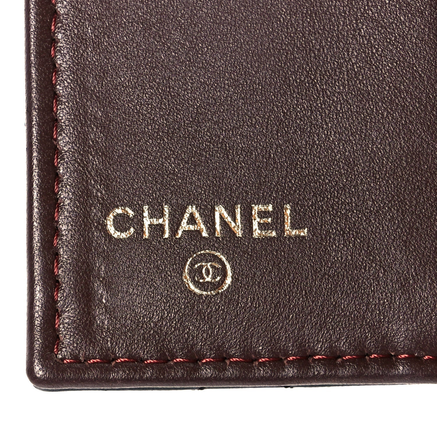 Lambskin Quilted Double Flap Wallet Black