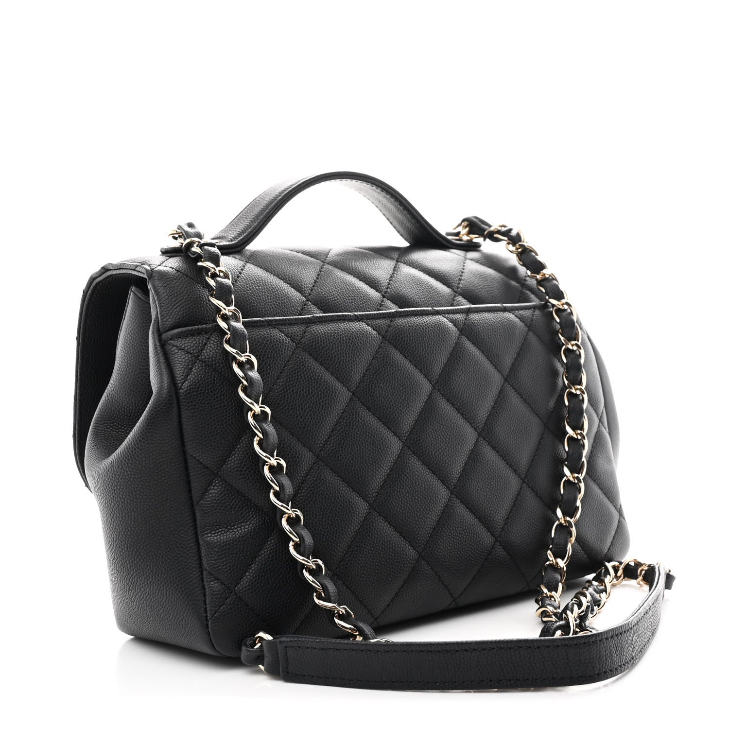 Chanel Caviar Quilted Medium Business Affinity Flap Black