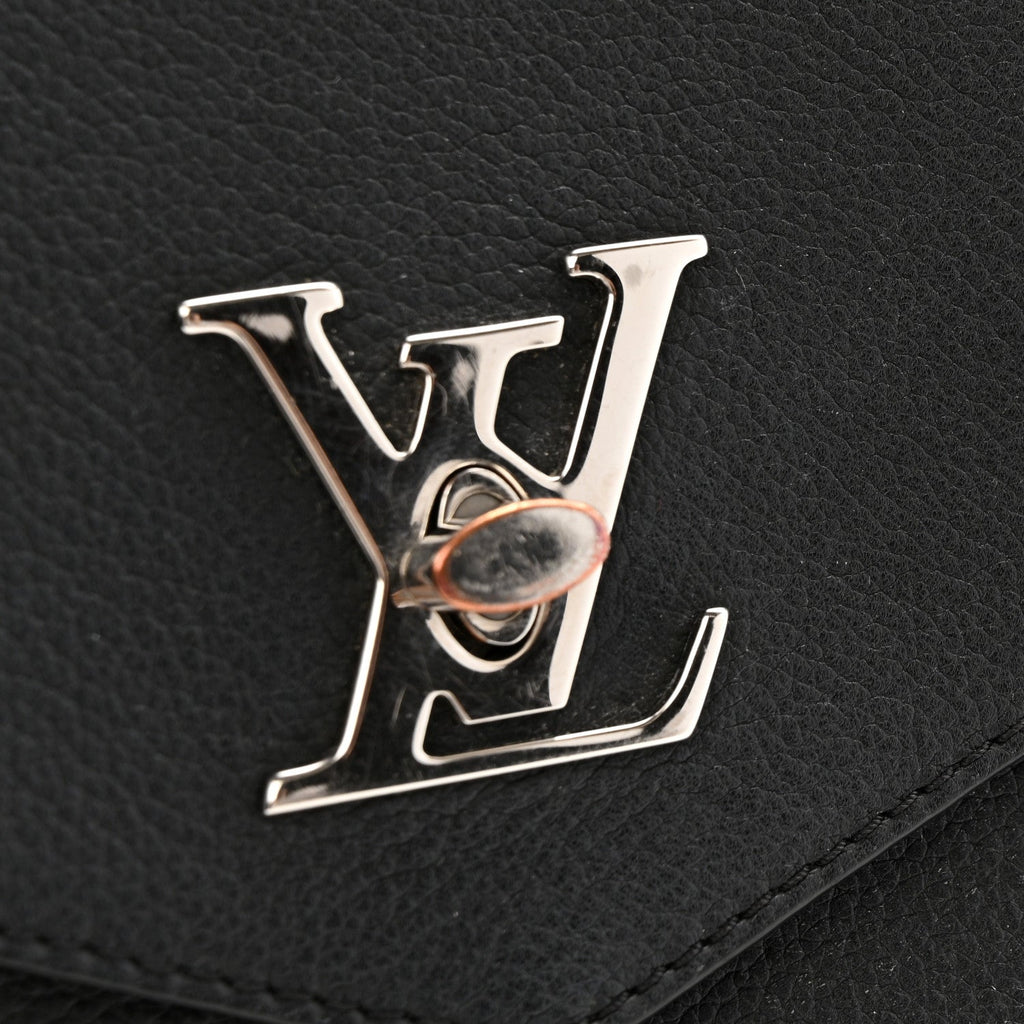 Louis Vuitton Soft Calfskin My Lockme Top Handle Black