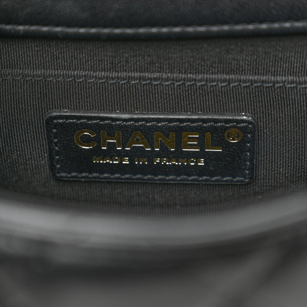 Chanel Lambskin Quilted Small My Precious Flap Black