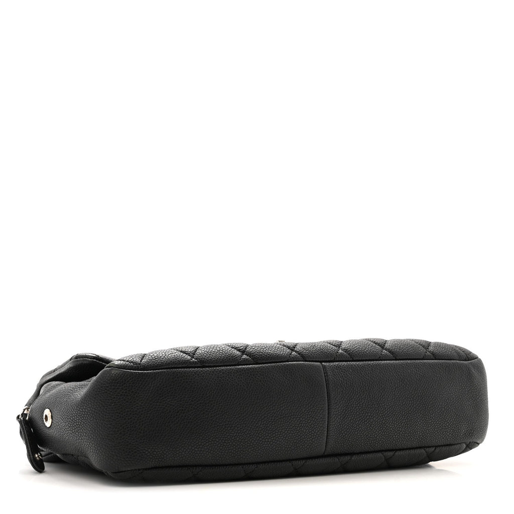 Chanel Caviar Quilted Jumbo Easy Flap Black