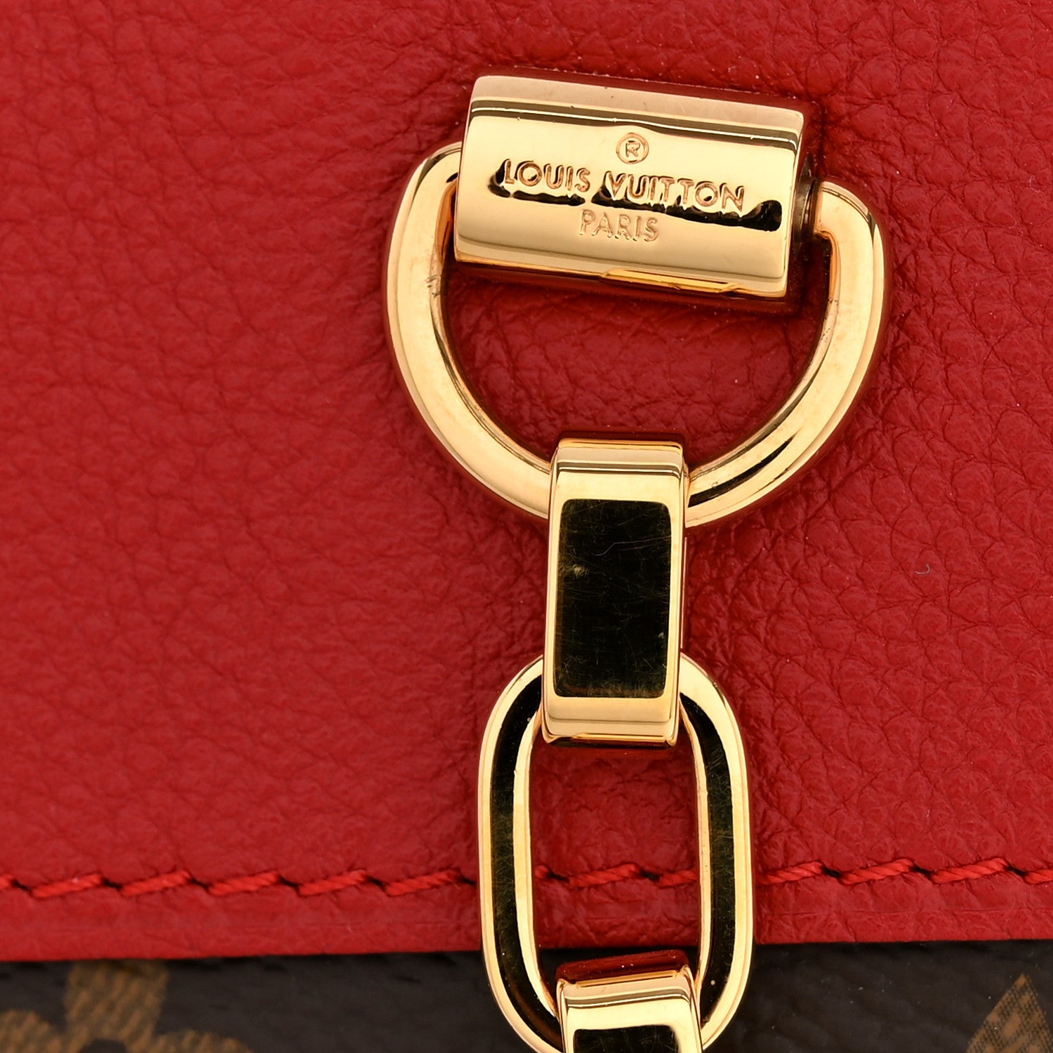 Louis Vuitton Monogram Pallas Shopper Cherry