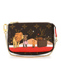 Louis Vuitton Monogram 2018 Christmas Animation Mini Cats Pochette Accessories