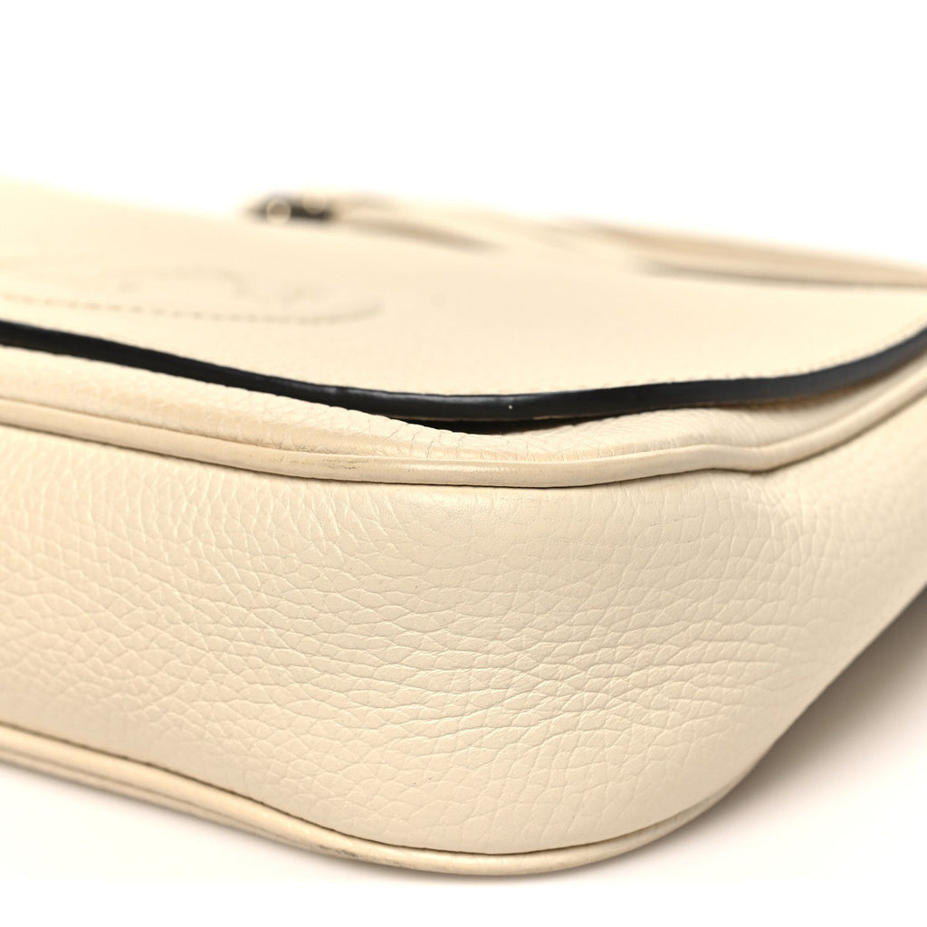 Gucci Cellarius Calfskin Medium Soho Flap Crossbody Ivoire
