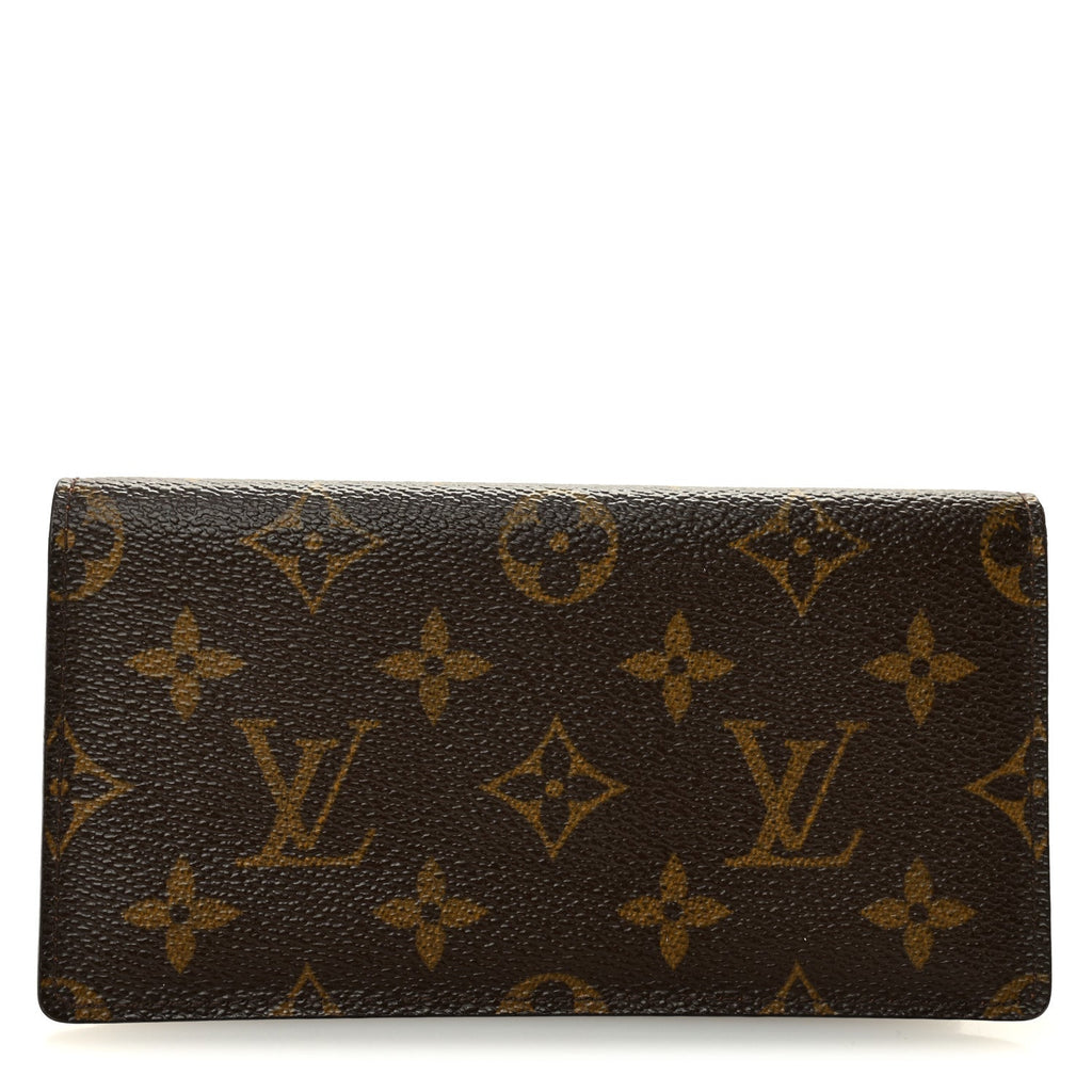 Louis Vuitton Monogram Simple Checkbook Holder Wallet Cover