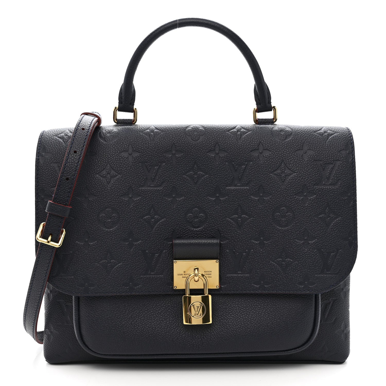 Louis Vuitton Empreinte Marignan Marine Rouge