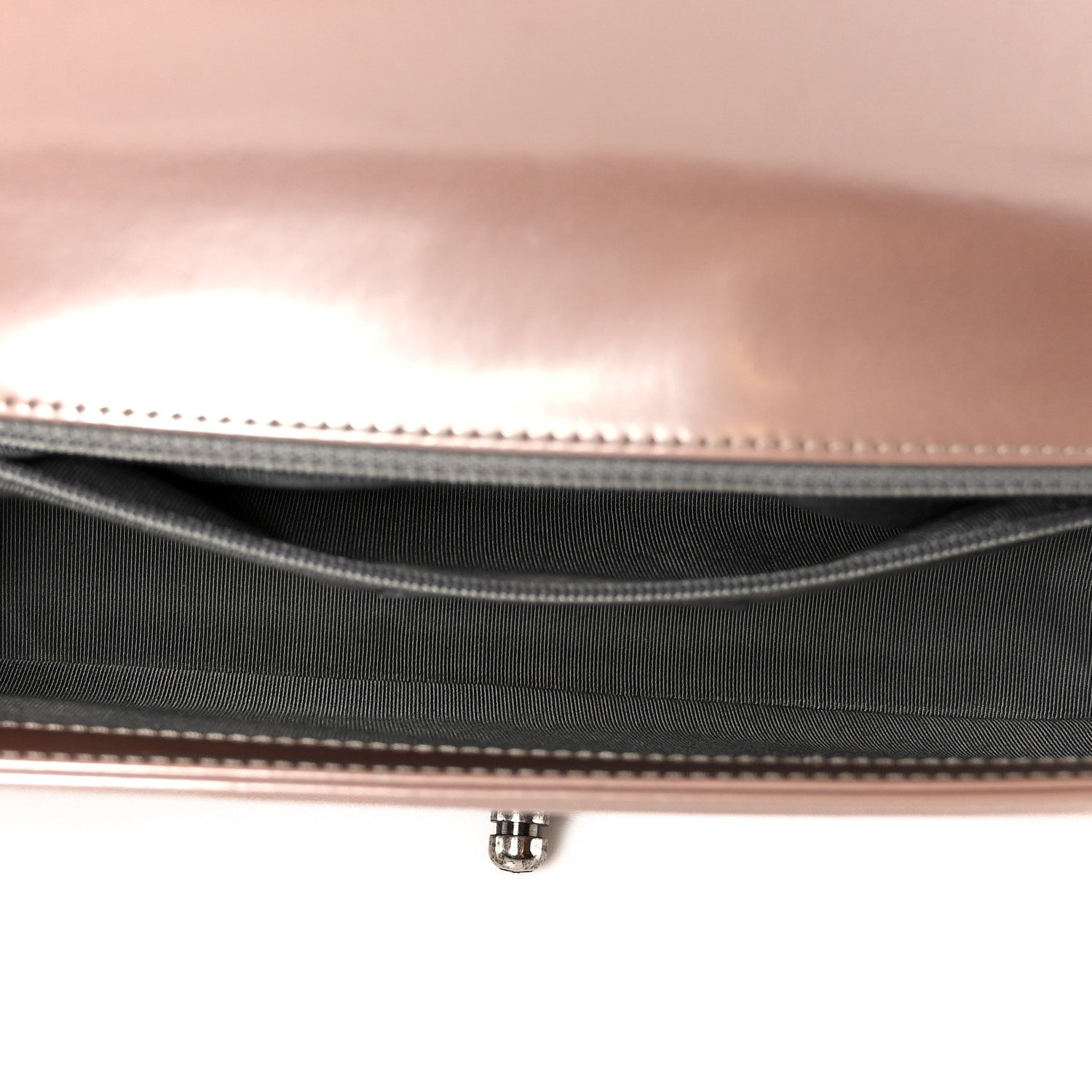 Chanel Iridescent Glazed Calfskin Medium Boy Flap Light Pink