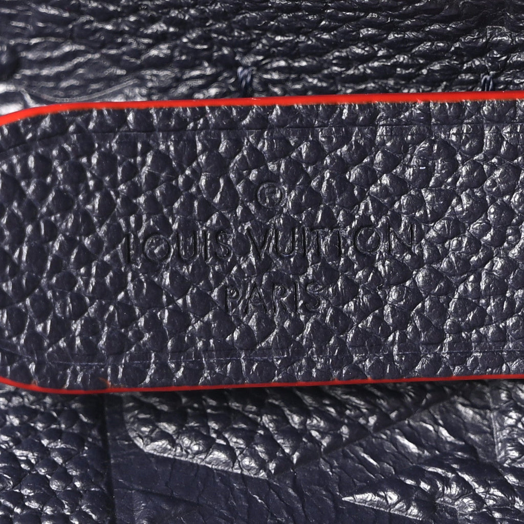 Louis Vuitton Empreinte Neonoe MM Marine Rouge