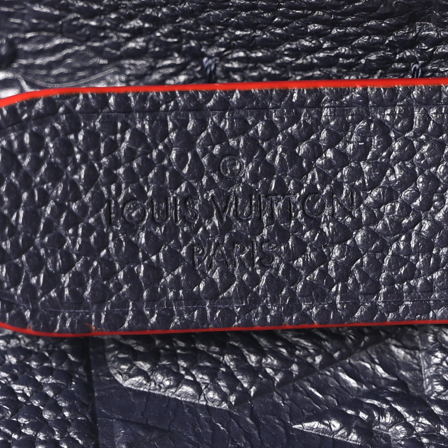 Louis Vuitton Empreinte Neonoe MM Marine Rouge