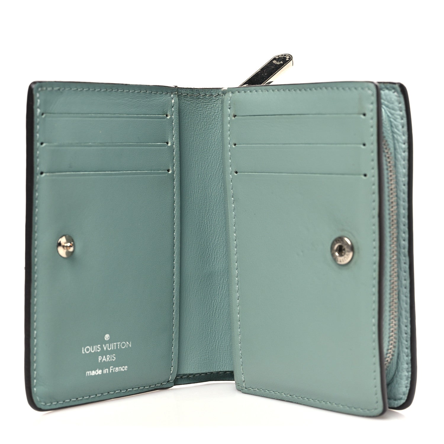 Louis Vuitton Mahina Clea Wallet Vert Lagon