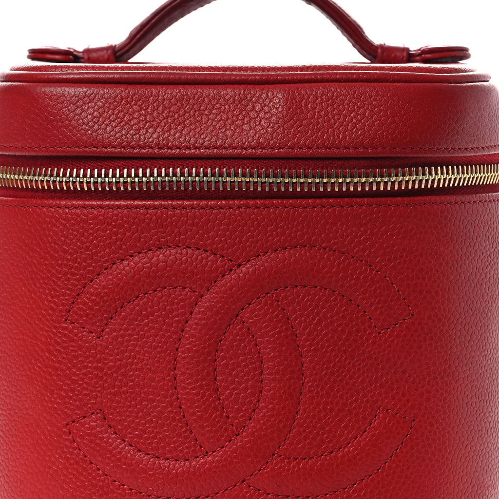 Caviar Vanity Cosmetic Case Red