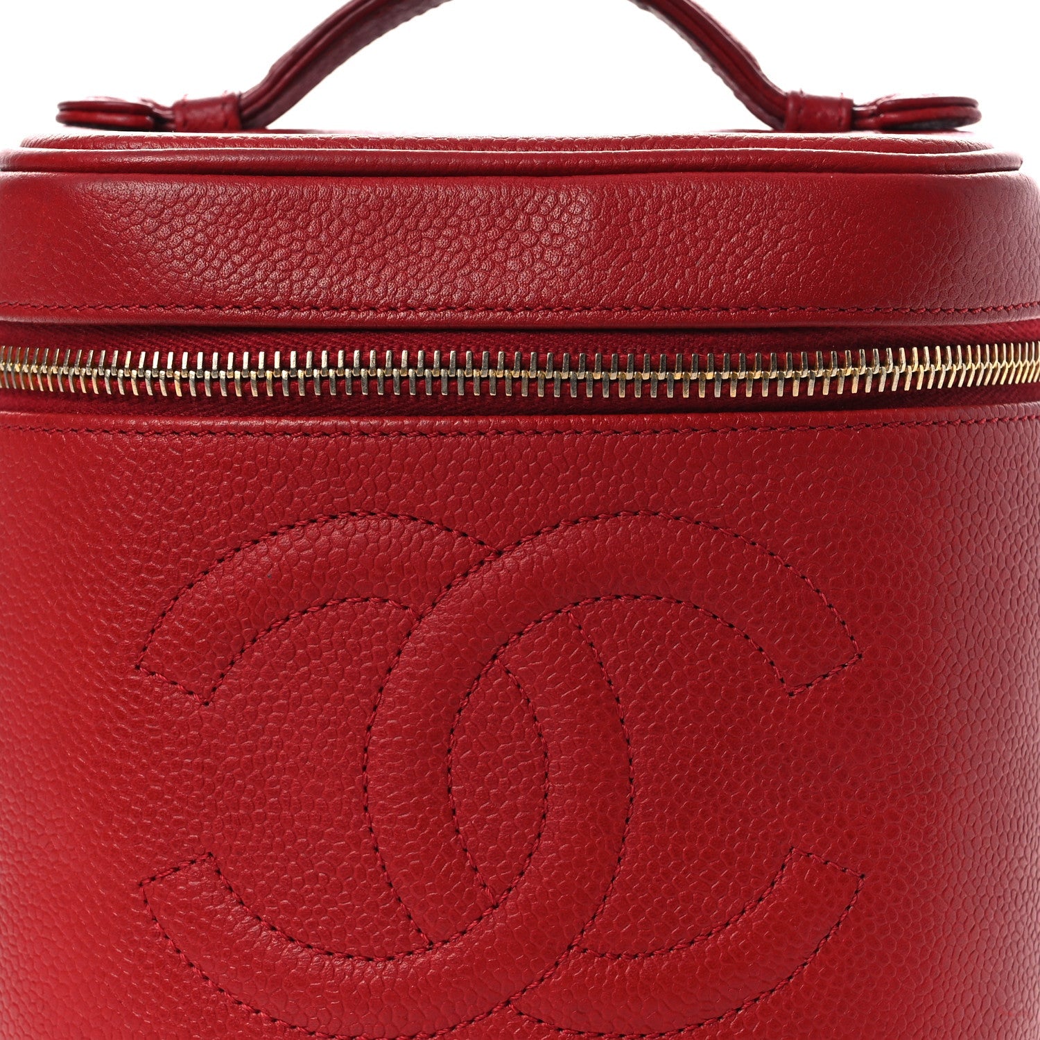 Caviar Vanity Cosmetic Case Red