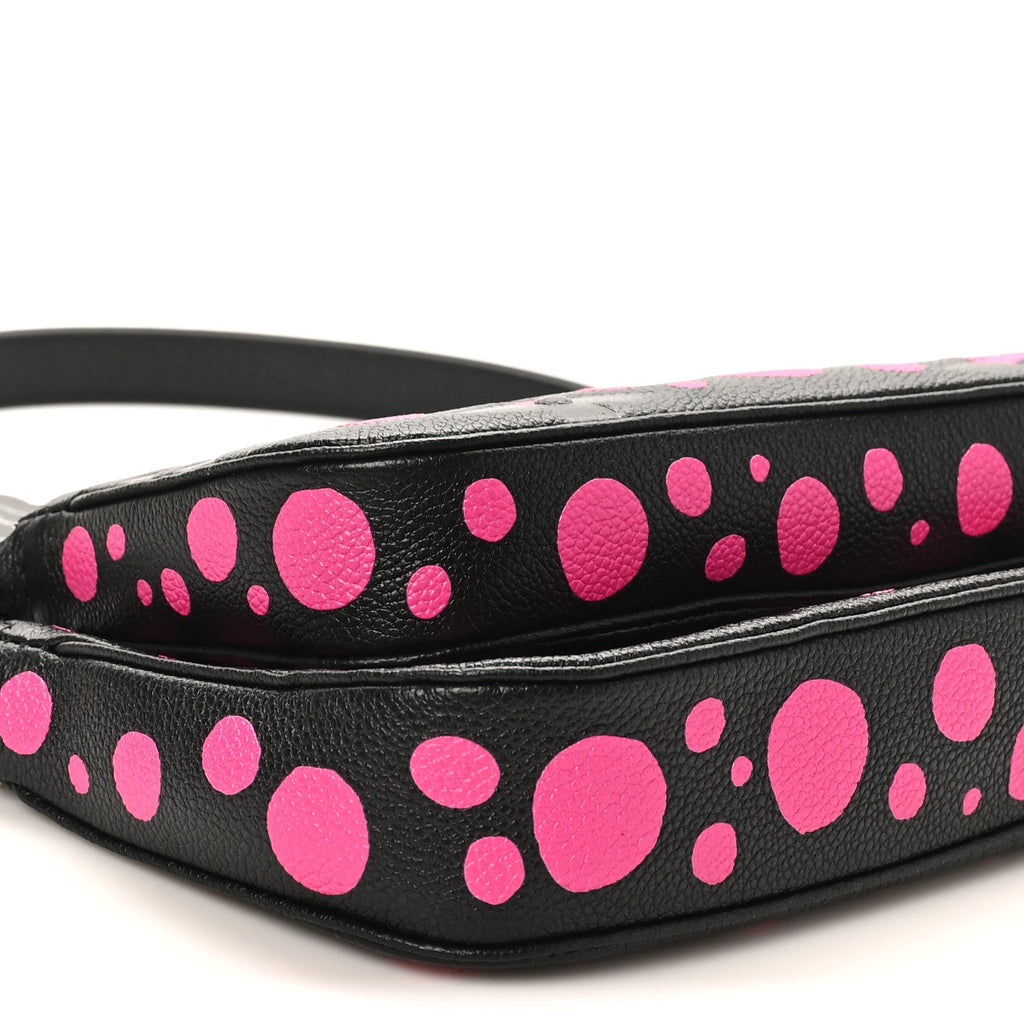 Louis Vuitton LV X YK Empreinte Multi Pochette Accessories Black Fuchsia