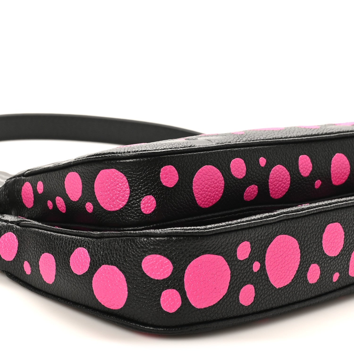 Louis Vuitton LV X YK Empreinte Multi Pochette Accessories Black Fuchsia