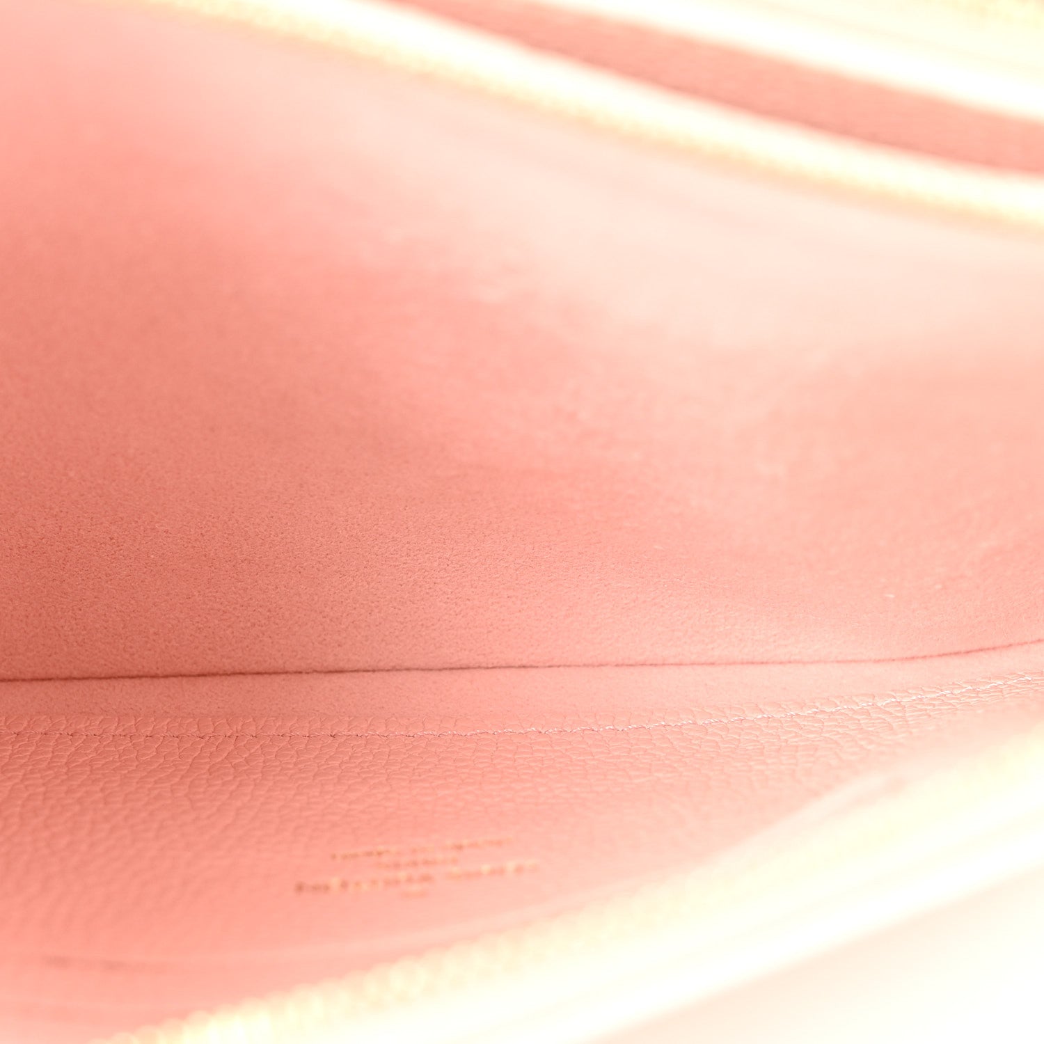 Louis Vuitton Empreinte Monogram Double Zip Pochette Rose
