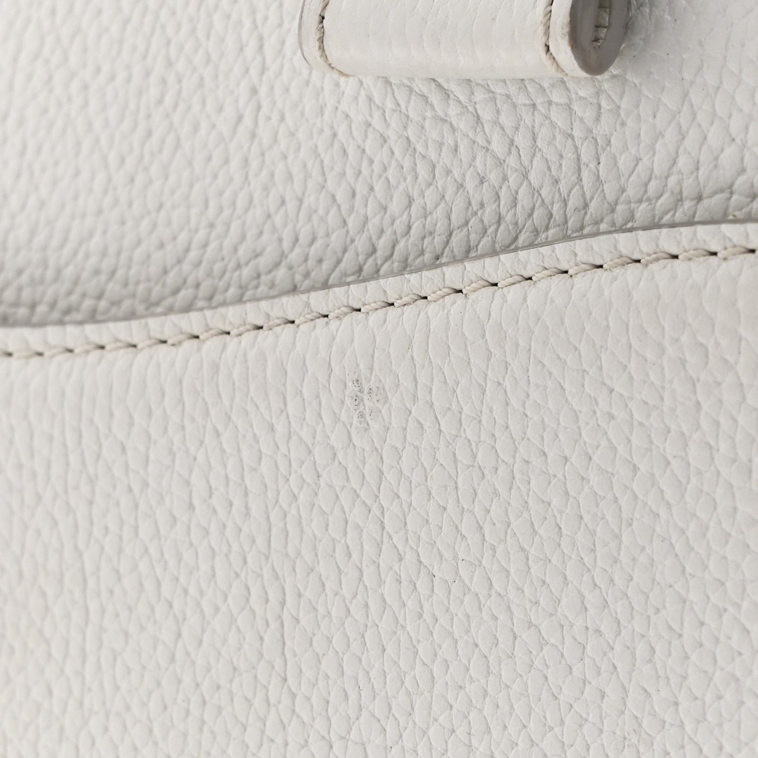 Chanel Grained Calfskin Small Neo Executive Shopper Tote White