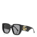 Gucci Acetate Square Frame Sunglasses GG0956S Black