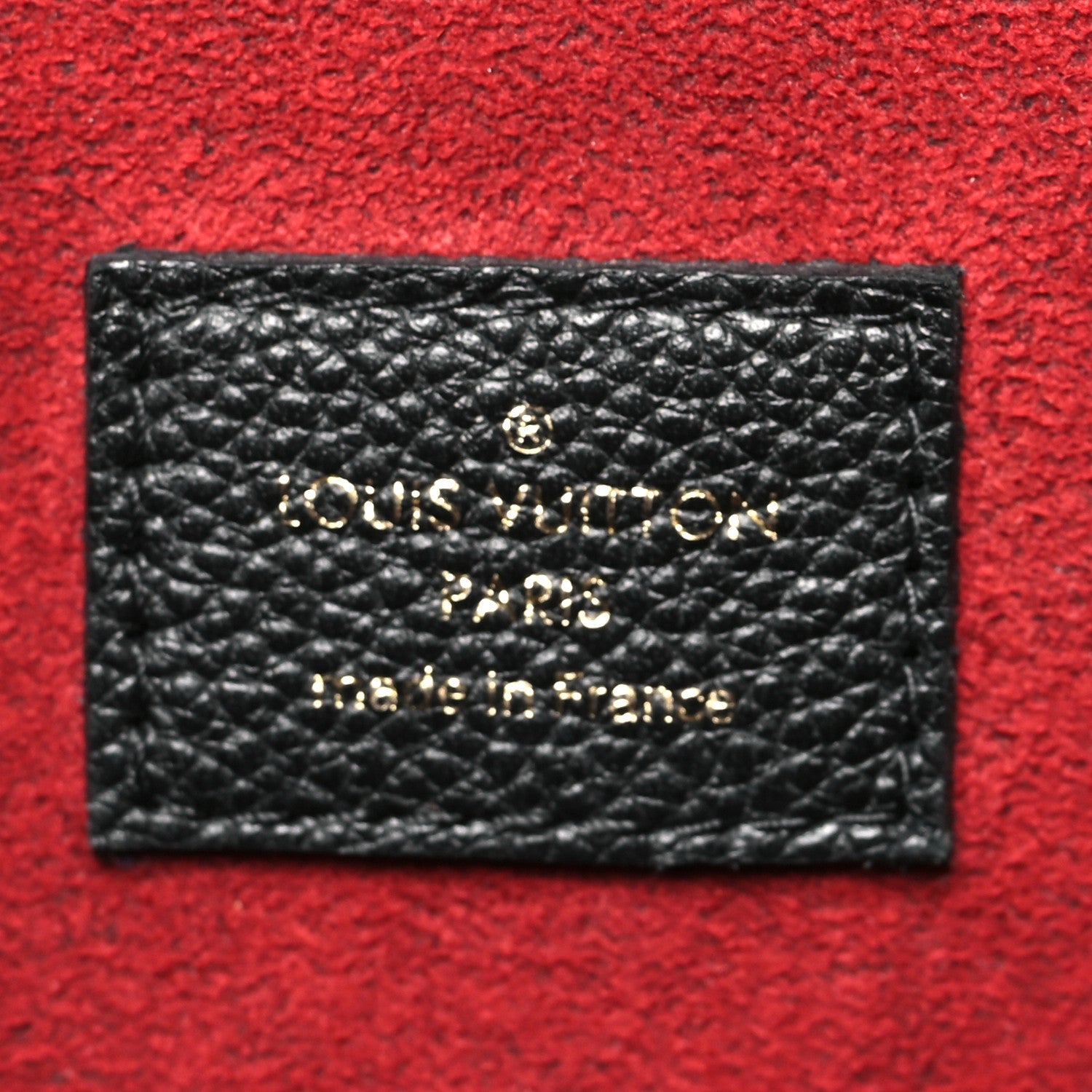 Louis Vuitton Empreinte Monogram Giant Pochette Metis Black Beige